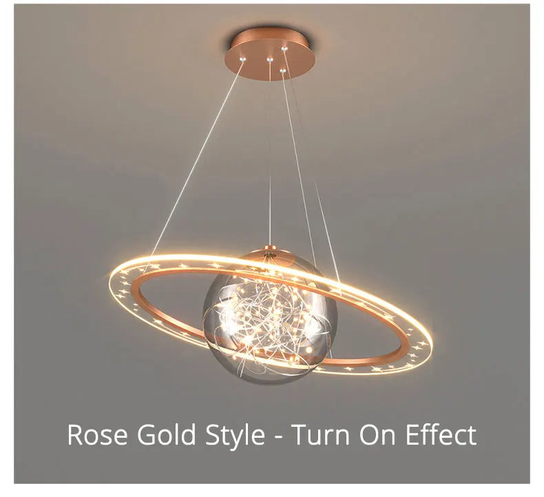 Nordic chandelier centerpiece living room dining room designer globe chandelier children room light bedroom dinning room light
