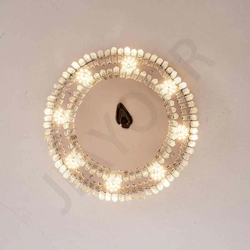 Modern Ceiling Chandelier Crystal Nordic Ceiling Lamps Bedroom Decoration Living Room Lighting Pendant Light LED Light Lustre