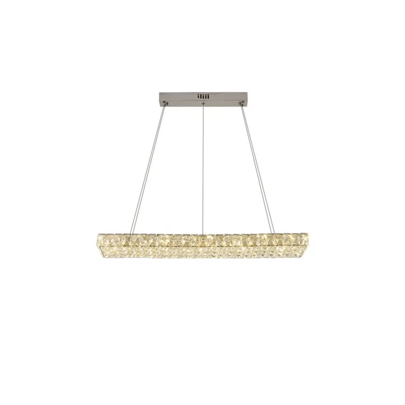 Modern Art Decor Led Chandelier Lighting Crystal Led Pendant Chandelier Lamp Living Room Dining Room Hanging Lights Luminaire