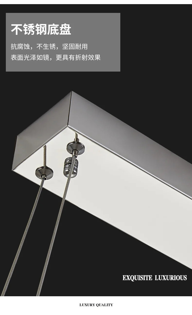 Modern Art Decor Led Chandelier Lighting Crystal Led Pendant Chandelier Lamp Living Room Dining Room Hanging Lights Luminaire