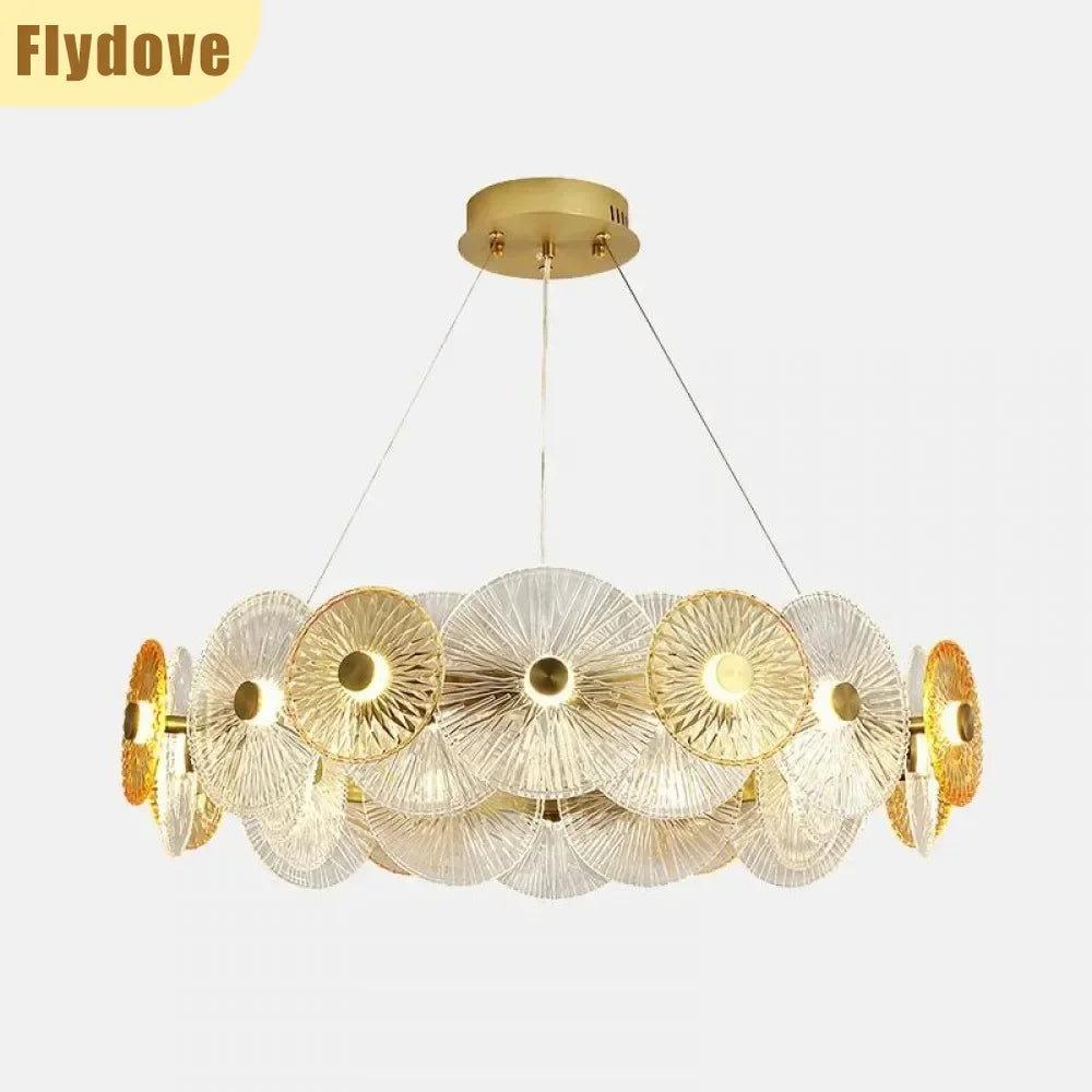 Postmodern Luxury Crystal Chandelier Living Room Dining Room LED Lighting Fixtures Indoor Lighting Decoration