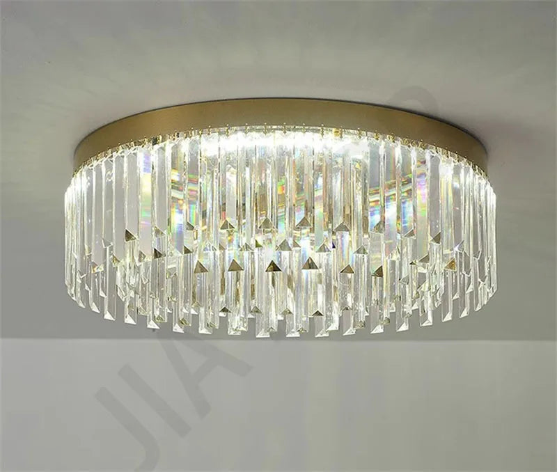 Modern Ceiling Chandelier Crystal Nordic Ceiling Lamps Bedroom Decoration Living Room Lighting Pendant Light LED Light Lustre