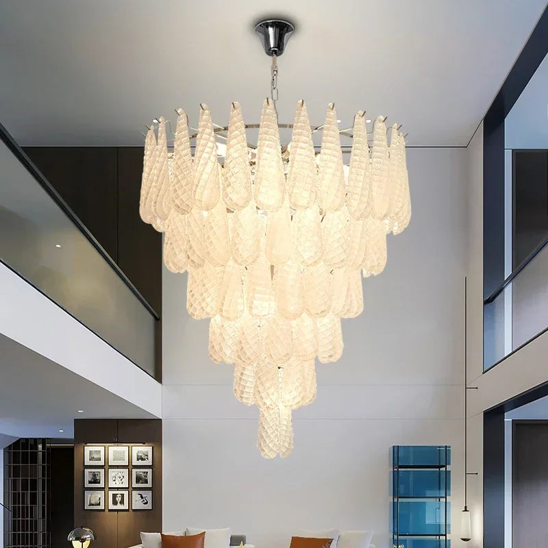 Luxury Crystal Chandelier For Living Room Led Home Decor Indoor Lighting Modern Kitchen Hanging Lamp Round Cristal Lustre