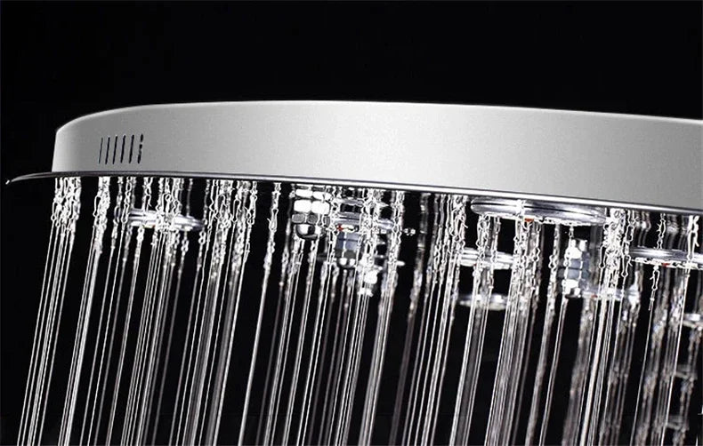 Modern Crystal Chandelier For Ceiling Luxury Led Round Lamp Home Decor Light Living Dining Room Bedroom Lobby K9 Cristal Lustre