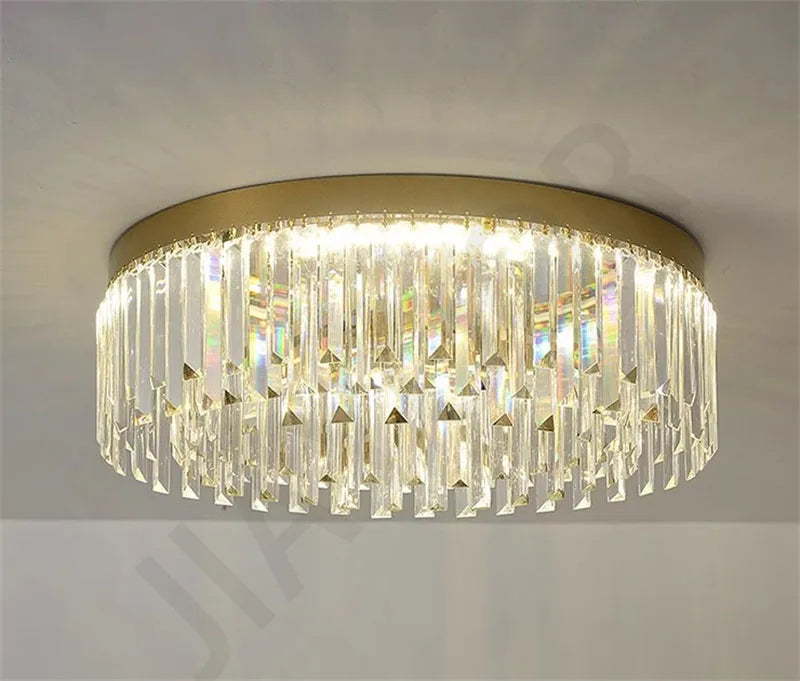 Modern Ceiling Chandelier Crystal Nordic Ceiling Lamps Bedroom Decoration Living Room Lighting Pendant Light LED Light Lustre