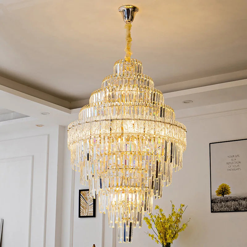 Luxury Crystal Chandelier Ceiling Lights Modern Chandeliers for Living Room Home Decoration Ceiling Pendant Lamp Żyrandol Lustre
