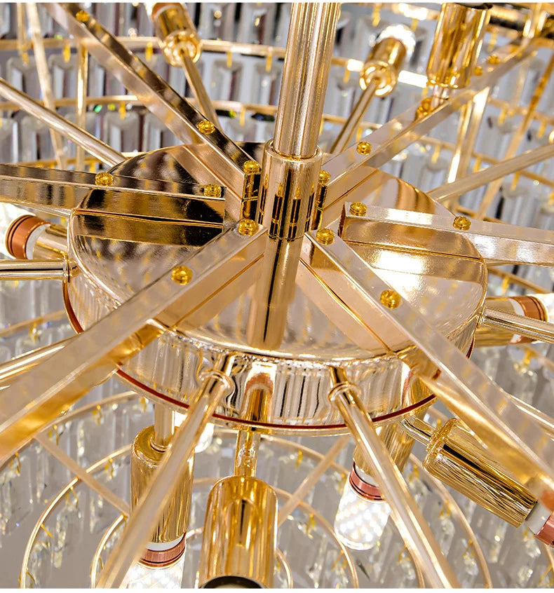 Luxury Crystal Chandelier Ceiling Lights Modern Chandeliers for Living Room Home Decoration Ceiling Pendant Lamp Żyrandol Lustre