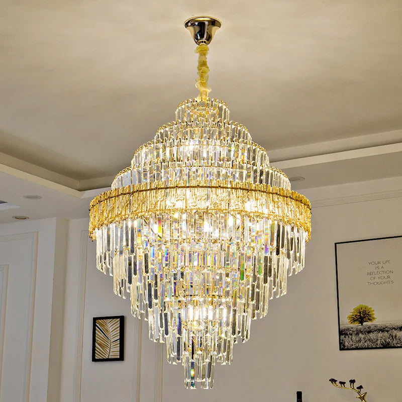 Luxury Crystal Chandelier Ceiling Lights Modern Chandeliers for Living Room Home Decoration Ceiling Pendant Lamp Żyrandol Lustre