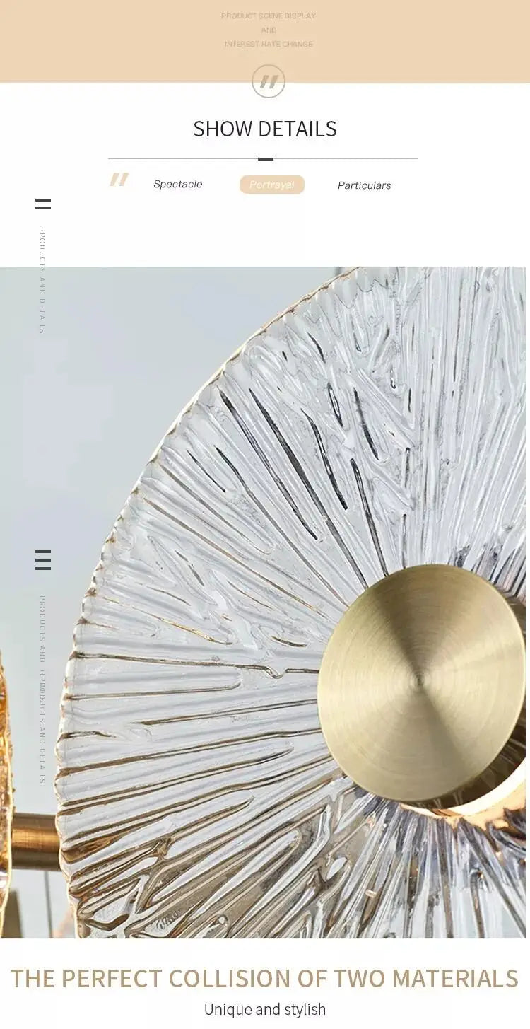 Postmodern Luxury Crystal Chandelier Living Room Dining Room LED Lighting Fixtures Indoor Lighting Decoration