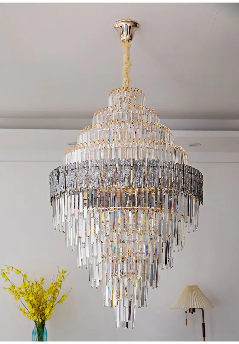 Luxury Crystal Chandelier Ceiling Lights Modern Chandeliers for Living Room Home Decoration Ceiling Pendant Lamp Żyrandol Lustre