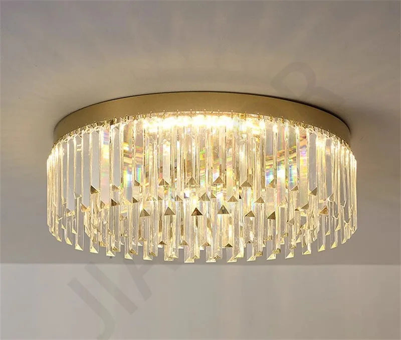 Modern Ceiling Chandelier Crystal Nordic Ceiling Lamps Bedroom Decoration Living Room Lighting Pendant Light LED Light Lustre