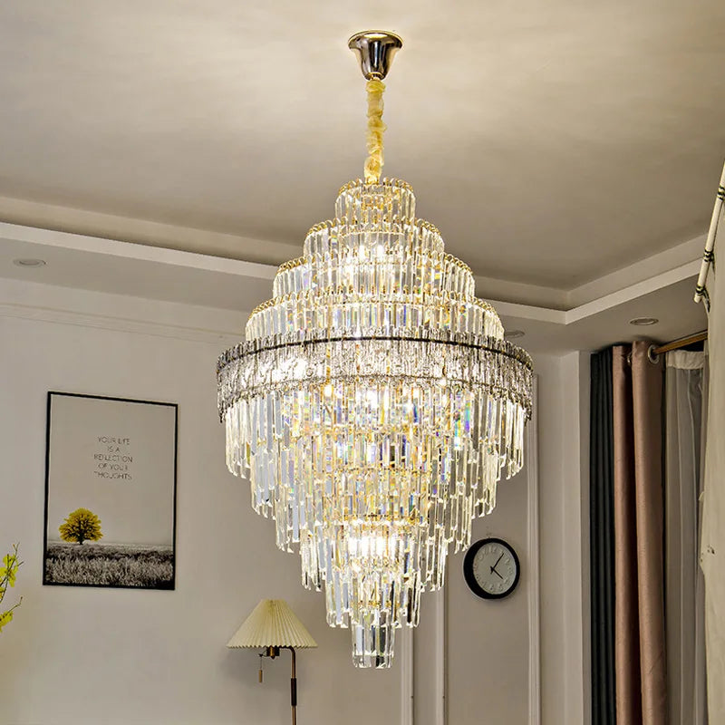 Luxury Crystal Chandelier Ceiling Lights Modern Chandeliers for Living Room Home Decoration Ceiling Pendant Lamp Żyrandol Lustre