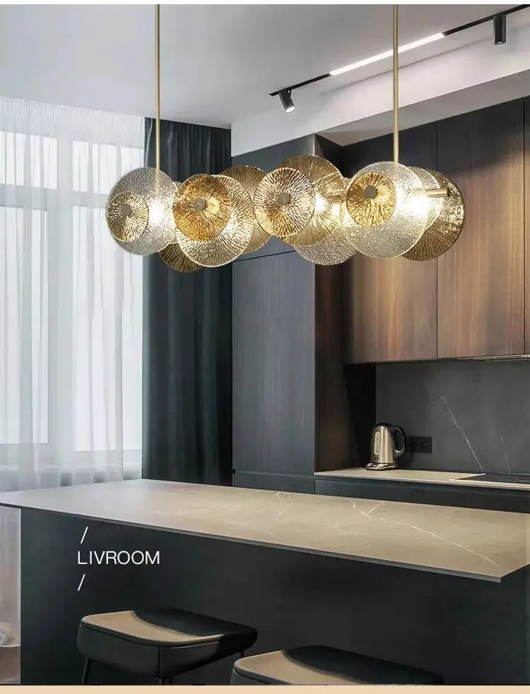 Postmodern Luxury Crystal Chandelier Living Room Dining Room LED Lighting Fixtures Indoor Lighting Decoration