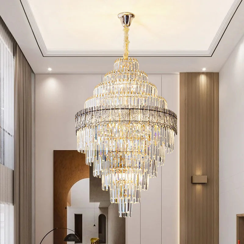 Luxury Crystal Chandelier Ceiling Lights Modern Chandeliers for Living Room Home Decoration Ceiling Pendant Lamp Żyrandol Lustre