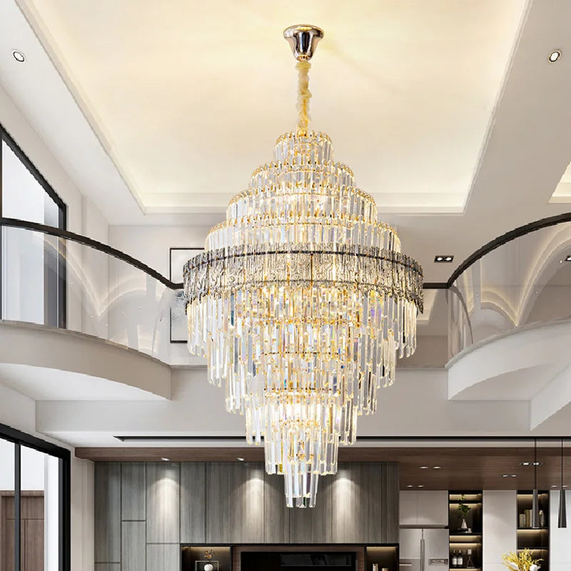 Luxury Crystal Chandelier Ceiling Lights Modern Chandeliers for Living Room Home Decoration Ceiling Pendant Lamp Żyrandol Lustre