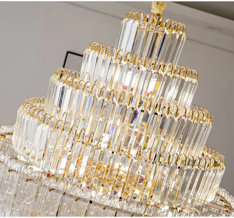 Luxury Crystal Chandelier Ceiling Lights Modern Chandeliers for Living Room Home Decoration Ceiling Pendant Lamp Żyrandol Lustre